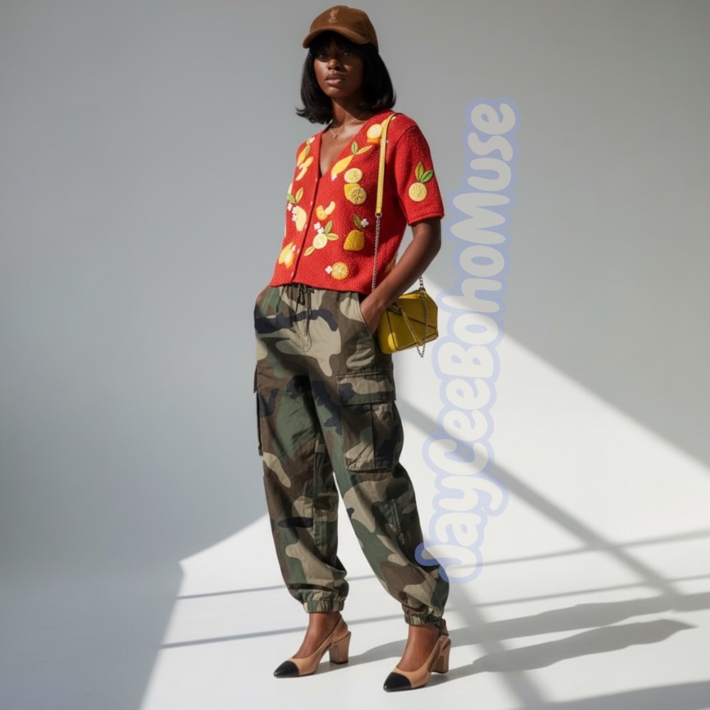 Embroidered Cardigan 🍋